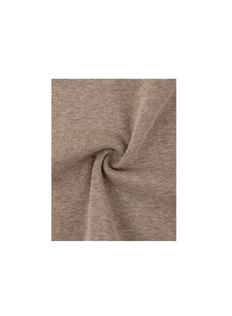 Women's Long Sleeve Button Lapel Pullover Tunic Swing Sweatshirt  - Image 3