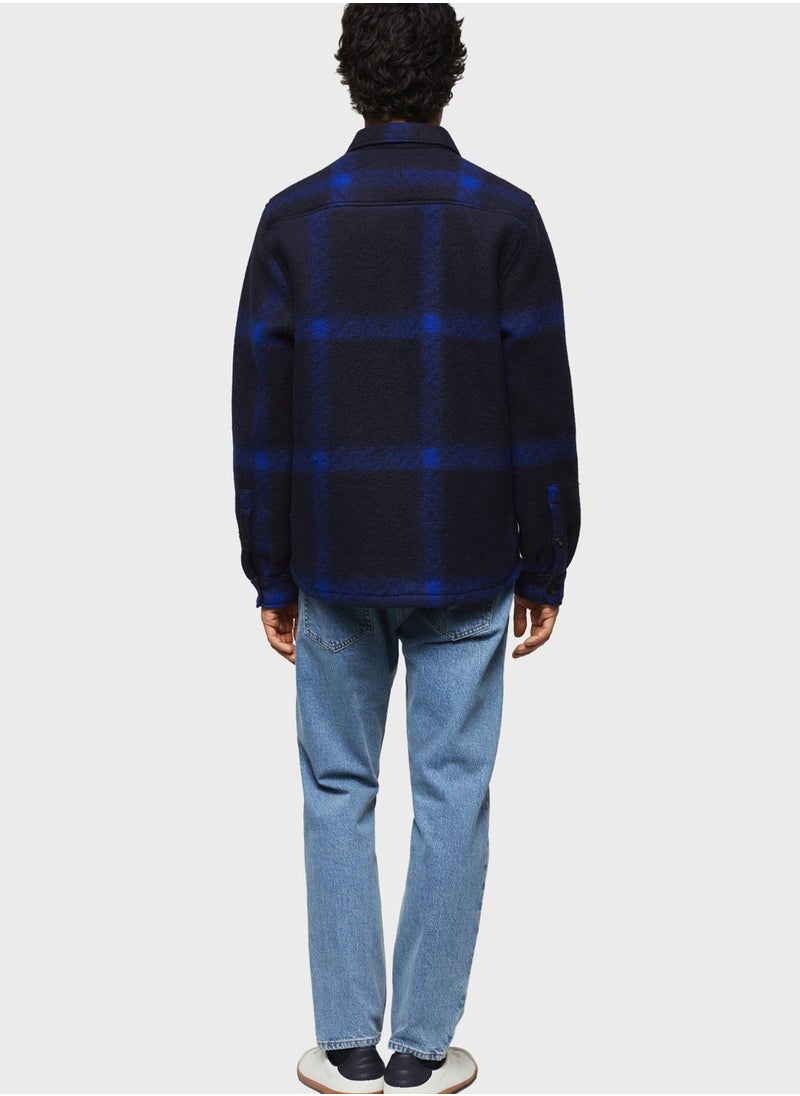 Mango Man - Checked Relaxed Fit Shirt - Image 1
