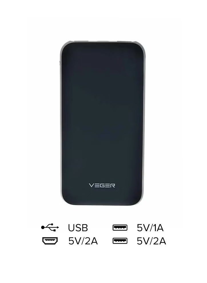 VEGER 25000 mAh Power Bank 92.5 Watt Black - Image 5