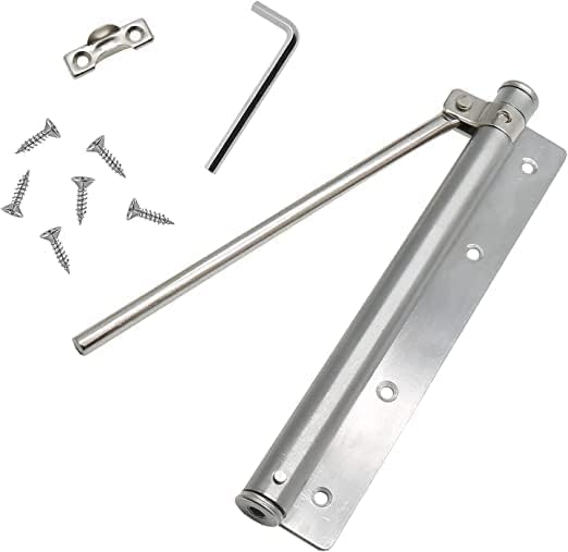 ATETO Spring Door Closers for Residential Commercial Purposes Spring Door Closers for Light Weight Door PVCAluminium Converts Hinged to Automatic SelfClosing Door Pack of 1 - Image 2