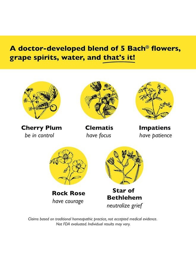 RESCUE Bach Flower Remedies Rescue Remedy 10 Milliliter 3 Per Case. - Image 5