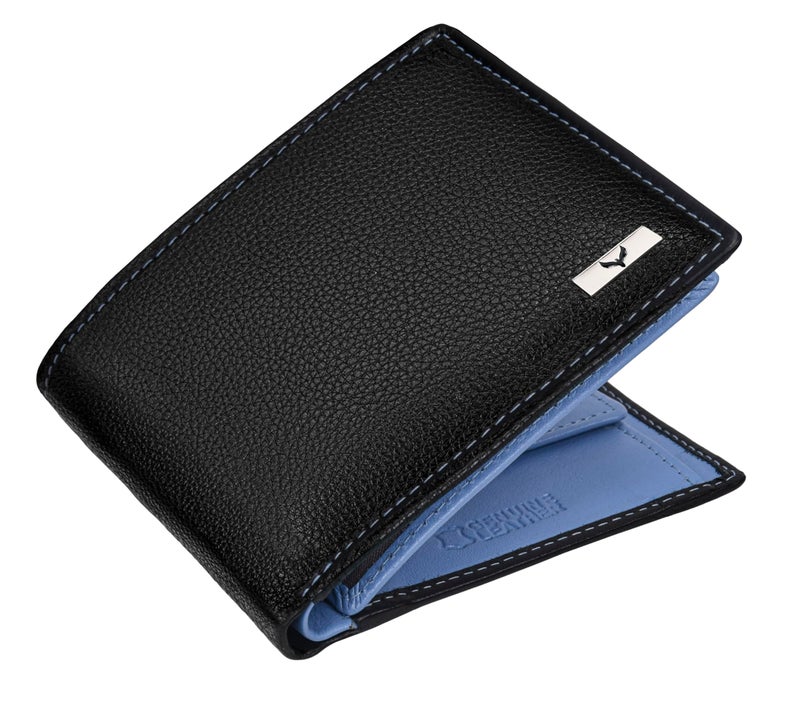 Eagle Crest Kolt Blue/Light Blue Leather Wallet for Men - Image 2