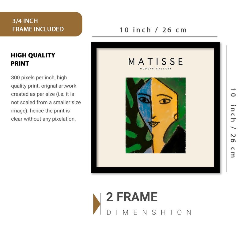 HOTHOUSE Floral Paintings Modern Art Framed Wall Painting for Living Room Bedroom Wall PostersPaintings with Frame Painting for Living Room Bedroom Office Room Decor Nature Wall Art Painting for Wall Decoration Floral Wall Frames Set Of 8 Art 3 Small 10x13 or 10X10 inch Brown - Image 4