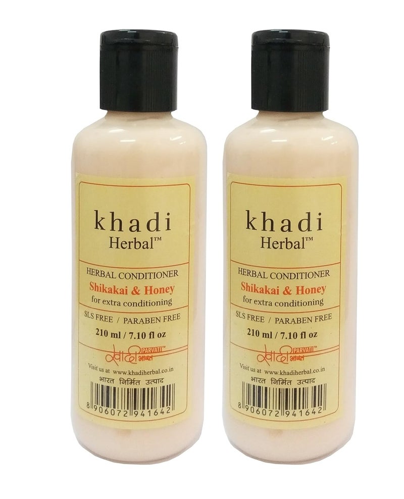 Khadi Natural Herbal Natural Herbal Shikakai Honey Conditioner 420Ml - Image 1