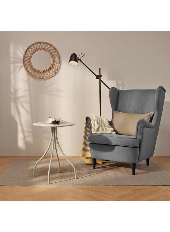 زبون طاولة جانبية، رمادي فاتح-بيج، 46 سم - Image 3