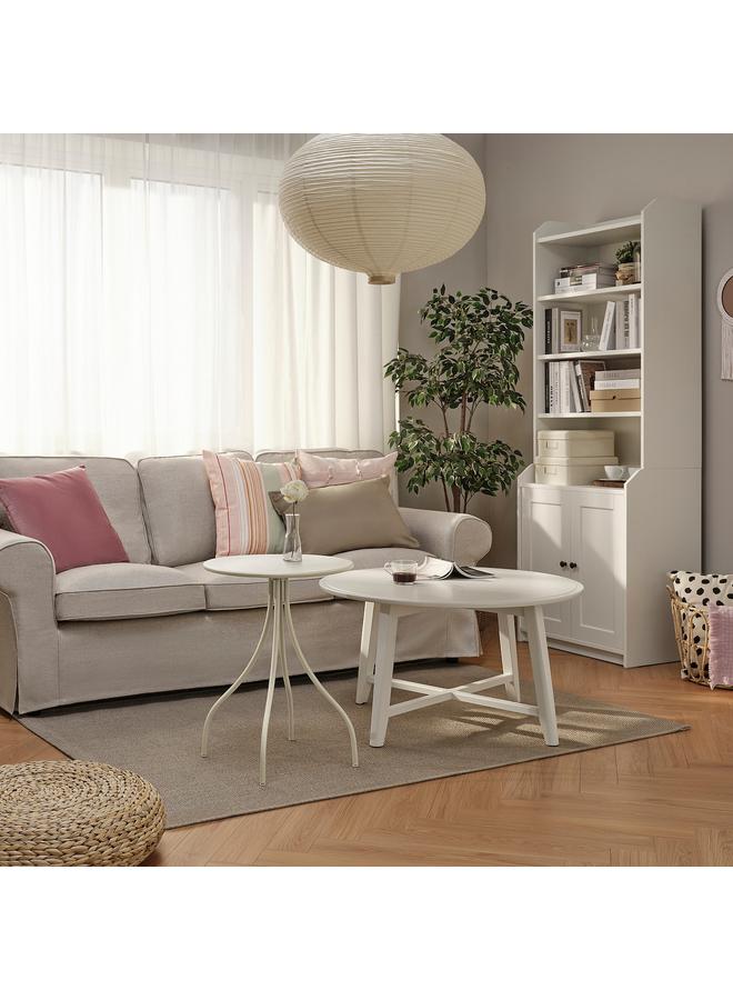 زبون طاولة جانبية، رمادي فاتح-بيج، 46 سم - Image 2