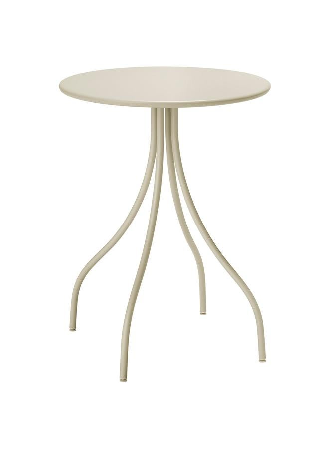 زبون طاولة جانبية، رمادي فاتح-بيج، 46 سم - Image 1