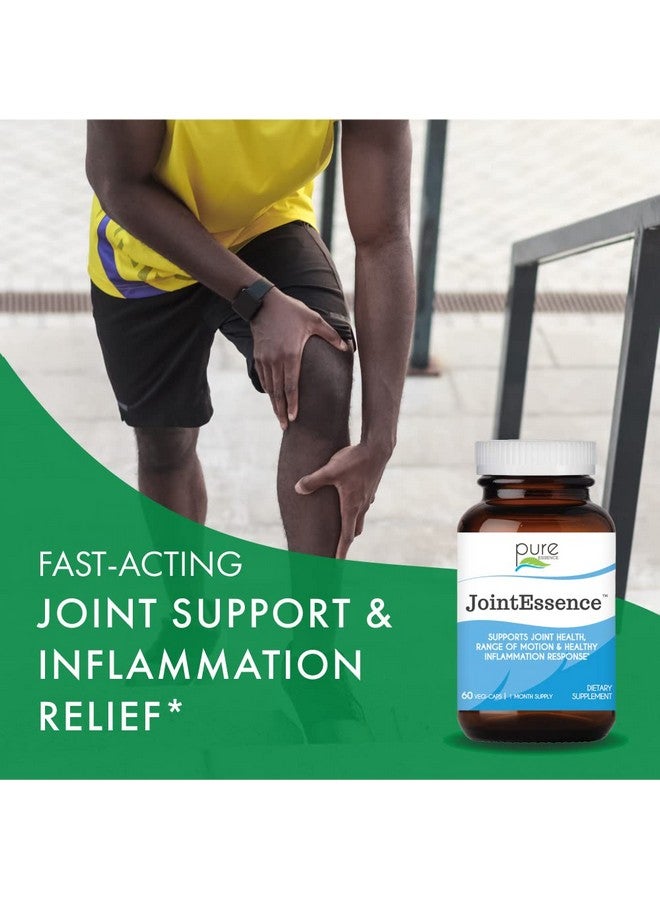 PURE ESSENCE LABS Jointessence Supplement Natural Joint Support For Men And Women Non Gmo 60 Vegetarian Capsules - Image 4