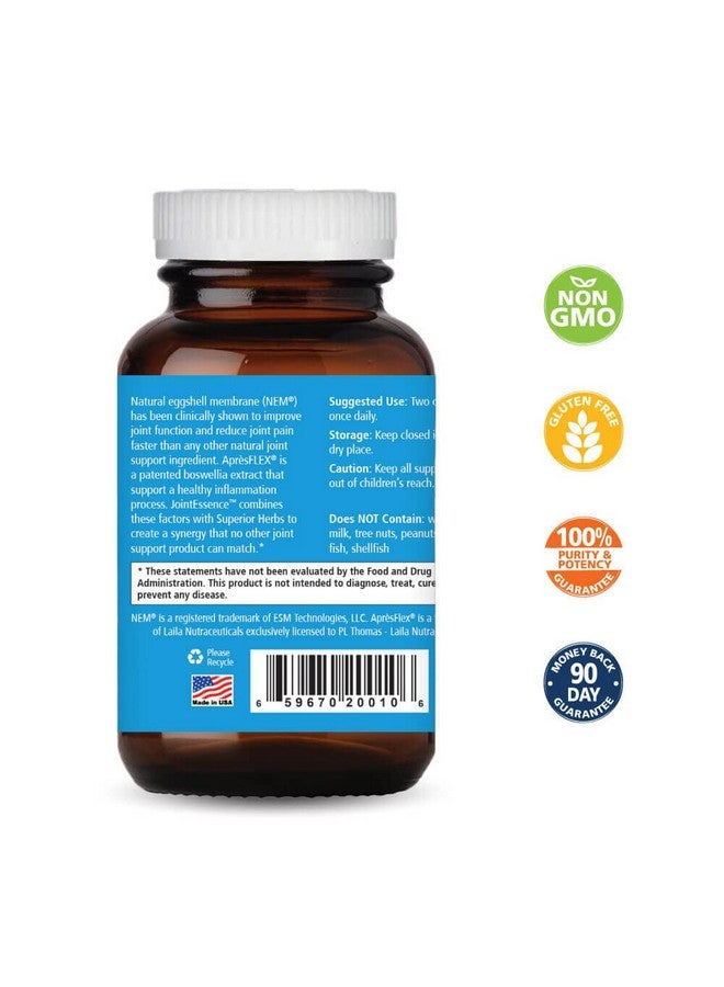 PURE ESSENCE LABS Jointessence Supplement Natural Joint Support For Men And Women Non Gmo 60 Vegetarian Capsules - Image 3