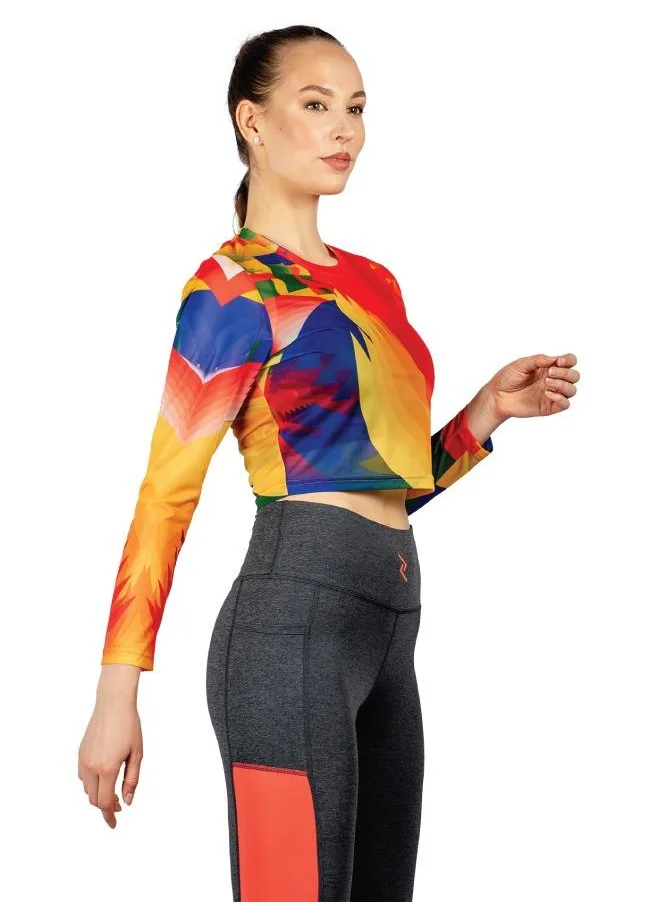زيسي Women's Mesh Crop Top