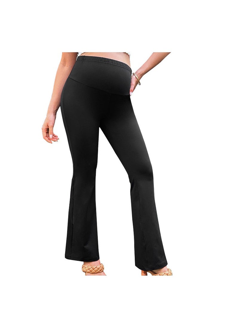 Women's maternity pants for big belly casual pajamas pregnancy pants - Image 1