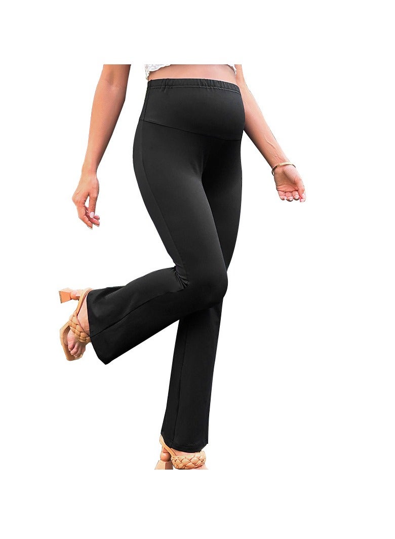 Women's maternity pants for big belly casual pajamas pregnancy pants - Image 3