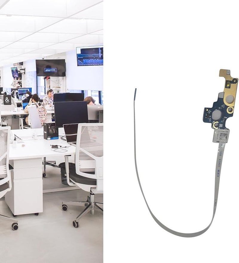 Power Button Board with Cable for AAL10 0T2CVC LS B845P Laptop Repair Assembly - Image 3