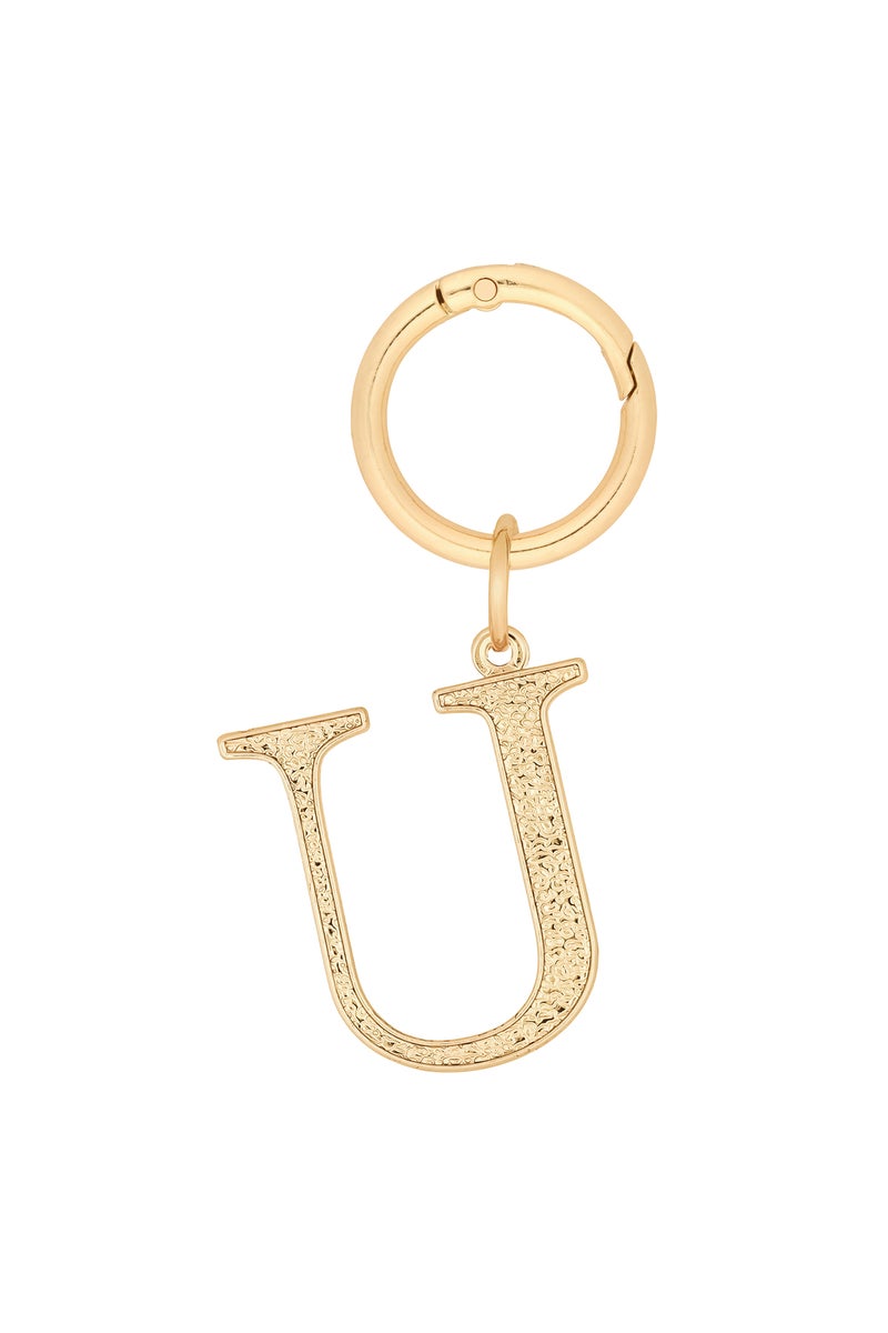 Lavie Women's Charm Alphabet Name U (Gold) - Image 1