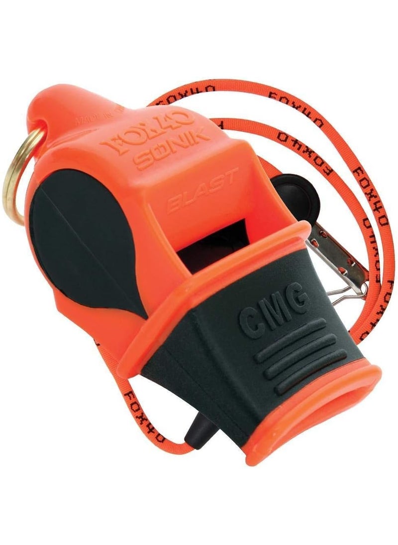 FOX40 Fox 40 Sonik Blast whistle orange black 