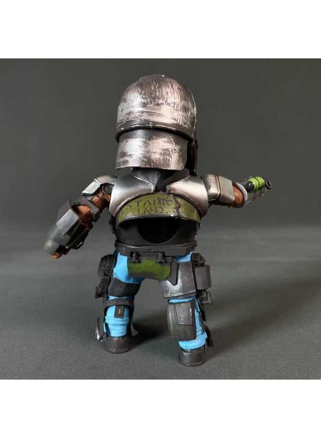 general Iron Man Q version MK1 hand-made car decoration desktop decoration collection decoration Toys Gifts for family and friends - Image 3