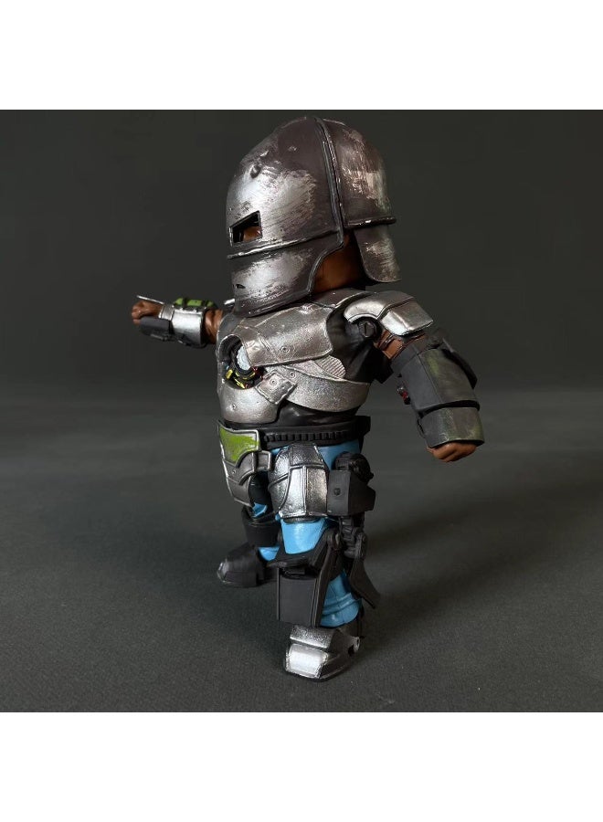 general Iron Man Q version MK1 hand-made car decoration desktop decoration collection decoration Toys Gifts for family and friends - Image 2