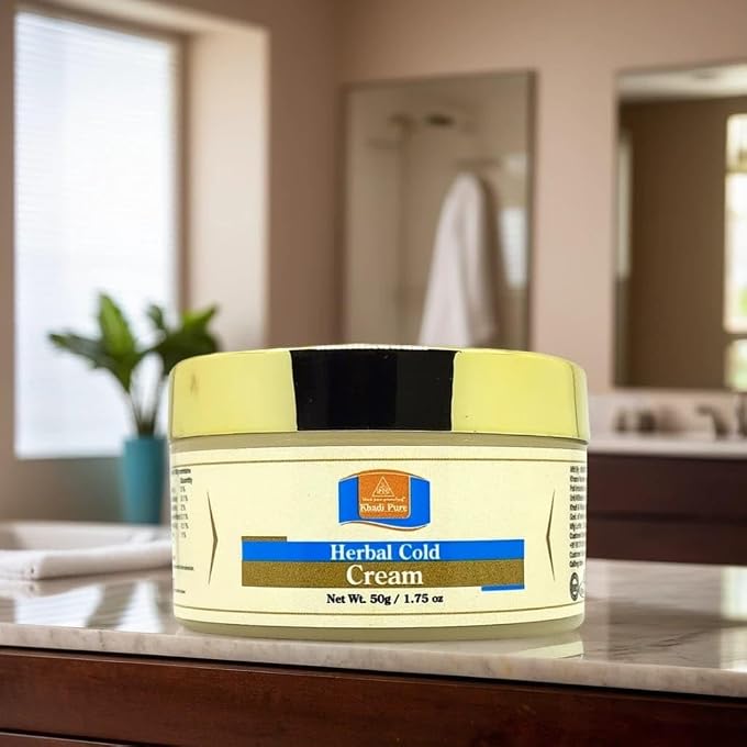 Khadi Pure Herbal Cold Cream, 50 g - Image 2