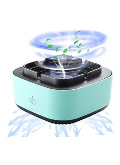 Furtey Self extinguishing Ashtray 2 in 1 with Air Purifier Multifunctional Ashtray Usb Rechargeable Ash Tray Electronic Ashtray with Filter for Outdoor Home Office Indoor Decoration  - Image 1