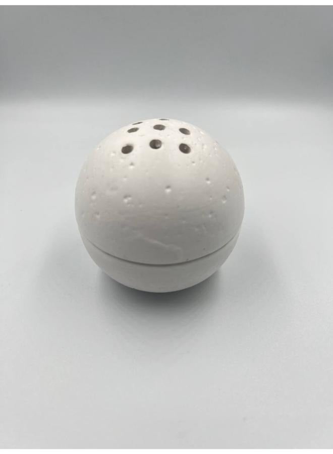 Luxury Stone Incense Burner, Circular Shape - Image 1