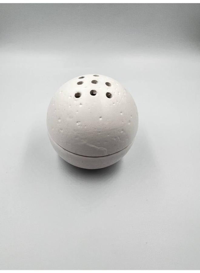 Luxury Stone Incense Burner, Circular Shape - Image 3
