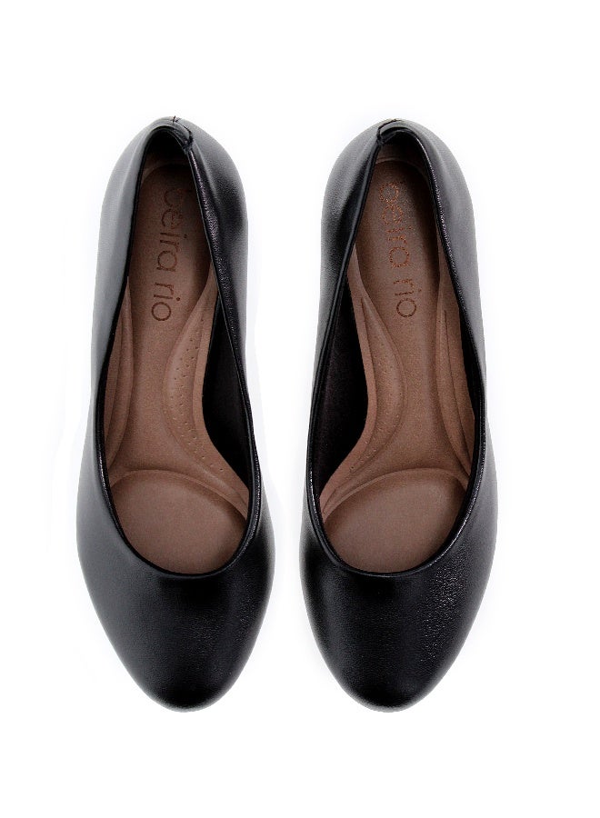 Beira Rio Mid Heels Shoes for Women – Classic Mid Heel Pumps for Girls & Ladies Office Wear - Image 2