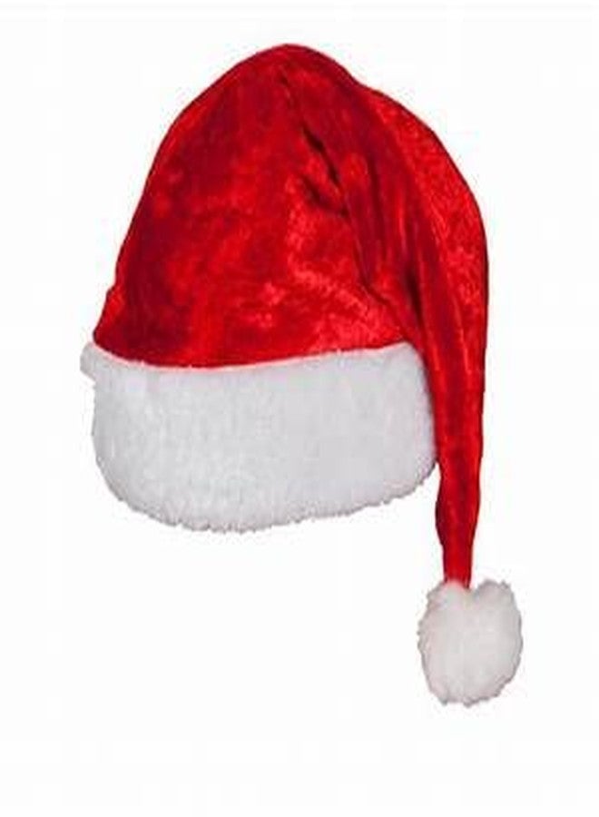 HIBA Velvet Santa Dress with White Velvet furr for Baby Girl 2-3 Years - Image 4