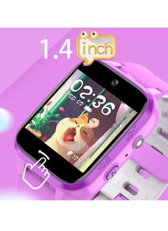 Y&D Smart Watch for Kids, 1.4" Kids Fitness Activity Watch, IP68 Waterproof, Heart Rate Sleep Monitor, 7 kinds of puzzle games, Pedometers, Calories Counter, Gifts Teens 3-16 (pink)  - Image 2