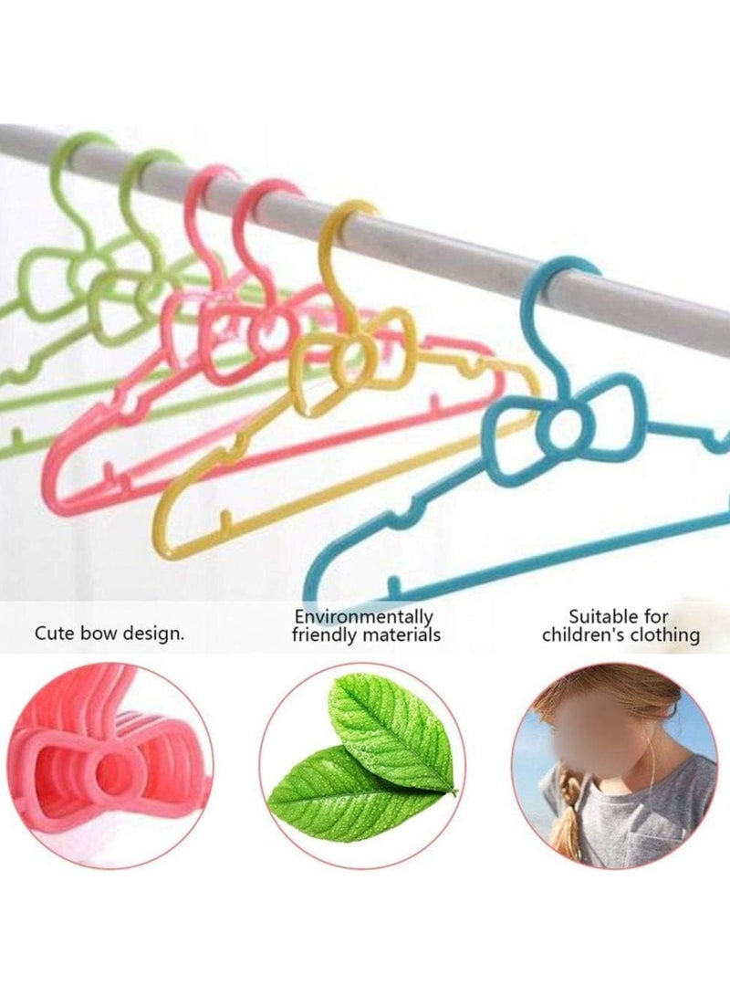 ORTUK 12pcs Durable Closet Hangers, Non Slip Clothes Hangers, Space Saving Plastic Hangers with Shoulder Grooves, Perfect Coat Hanger for Wardrobe, Shirts, Pants, Coats, Skirts, Dress, Notched Hanger 41.5cm  - Image 3