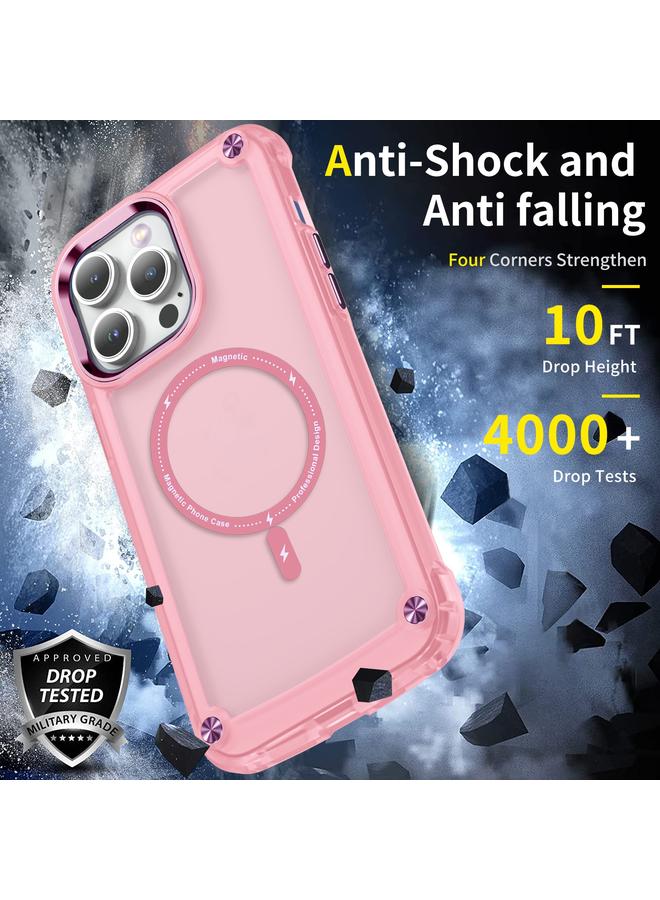 Zaboon Case For iPhone 13 Pro Max Skin Feel TPU + PC MagSafe Magnetic Phone Case - Image 3