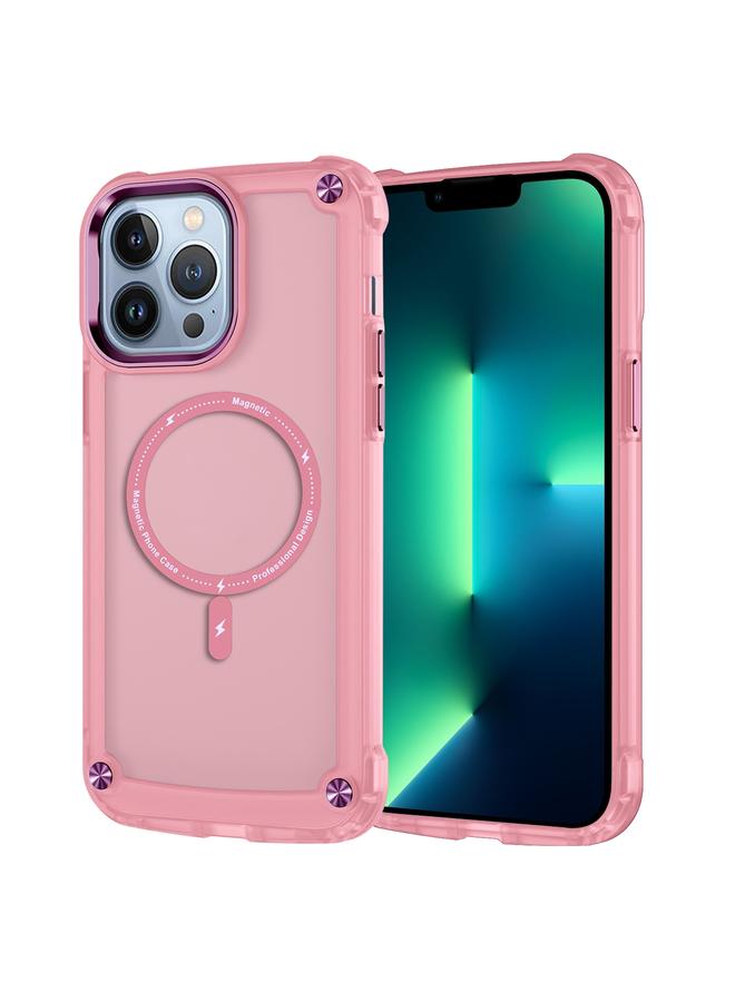 Zaboon Case For iPhone 13 Pro Max Skin Feel TPU + PC MagSafe Magnetic Phone Case - Image 1