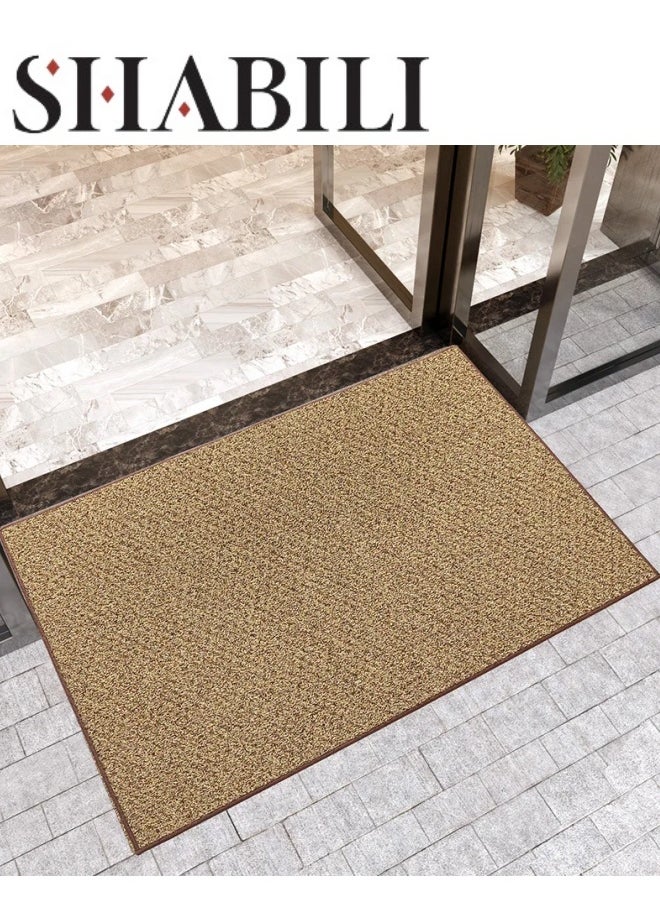 SHABILI 60x90cm Large Welcome Doormat,Dust Removal Anti-slip Front Door Mat,Simple Wear-resistant Entrance Mat Door Rugs，Carpet Floor Mat For Indoor Outdoor Home Office Decor  - Image 1