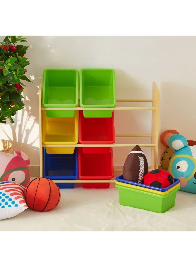 هوم بوكس Stash Toy Storage with 9-Boxes