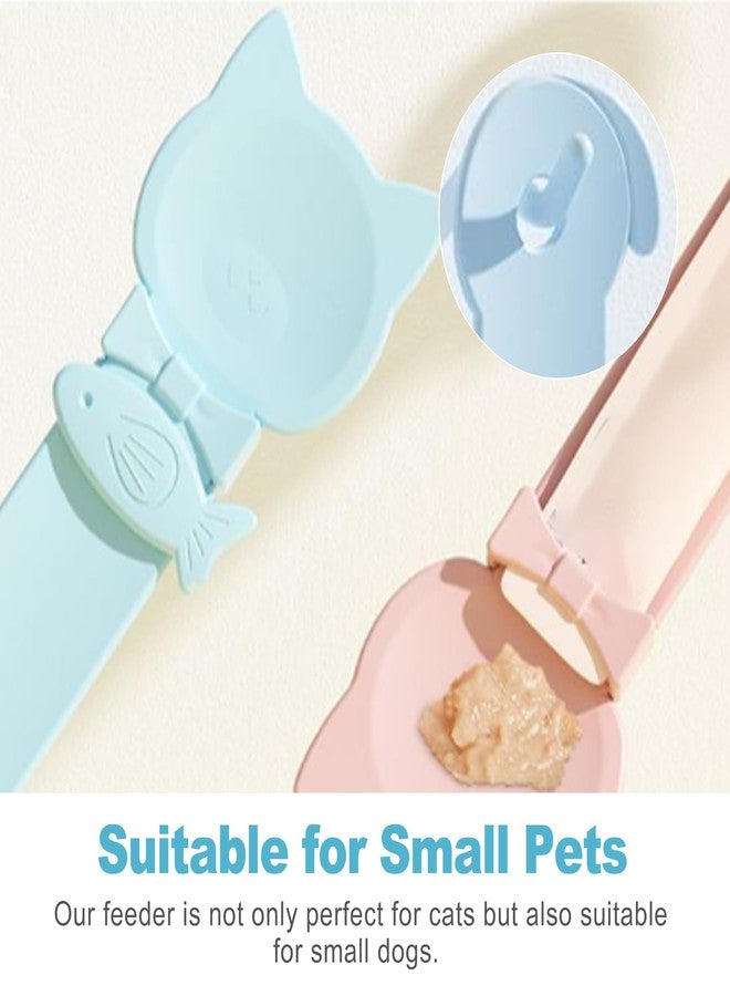 CoguZed 3 Pack Cat Treat Strip Feeder – Squeeze-Activated Multi-Function Tool for Churu, Wet Food & Lickable Treats Durable Plastic for Cats with Dental Issues - Image 5