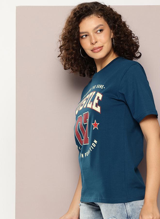Dillinger Women Oversized Sports Printed T-Shirt - Image 3