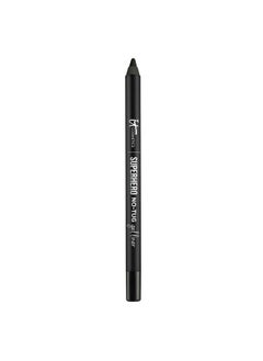 IT COSMETICS Superhero NoTug Gel Eyeliner Super Black Intense UltraBlack Waterproof Blendable Formula Sharpenable Pencil 0042 oz  - Image 1