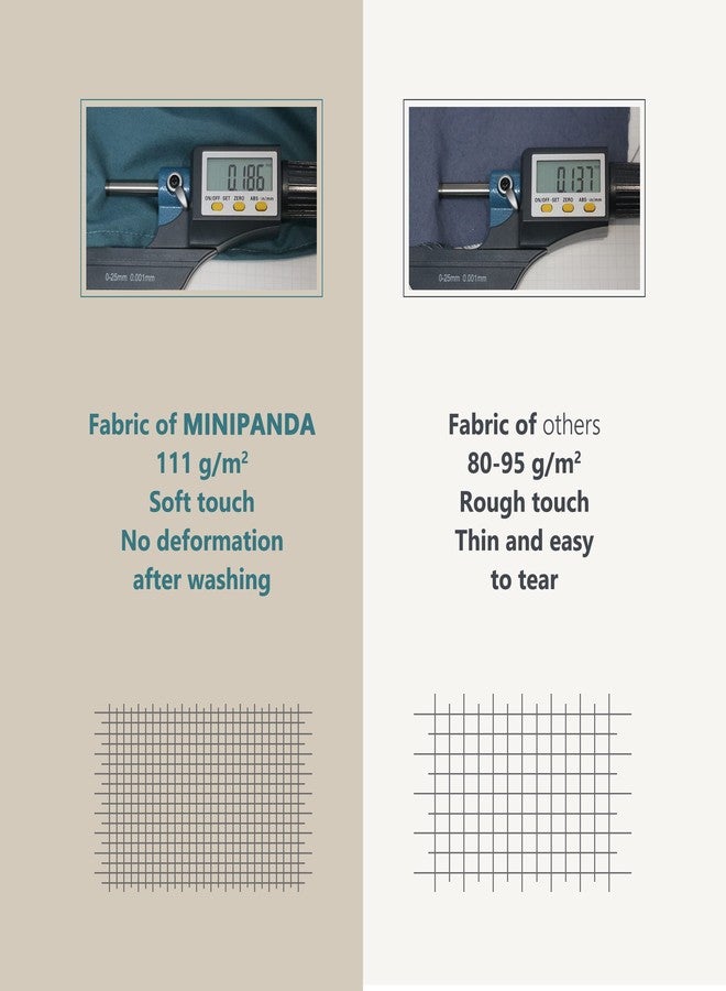 mini panda MINIPANDA Twin Fitted Sheets 2 Pack, Ultra Soft with Bed Sheets Holder Straps for Corners, Keep Sheets from Coming Off - Microfiber Sheets (Blue-Green, Twin,2) - Image 5