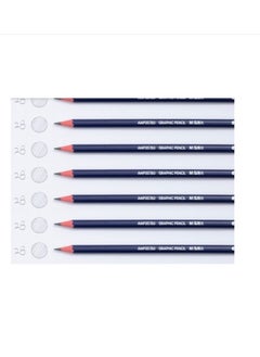 M&G M&G Chenguang 2B Hexagonal Wooden Pencil Art Exam Sketching Pencil - 1pcs - No:AWP357B0  - Image 2