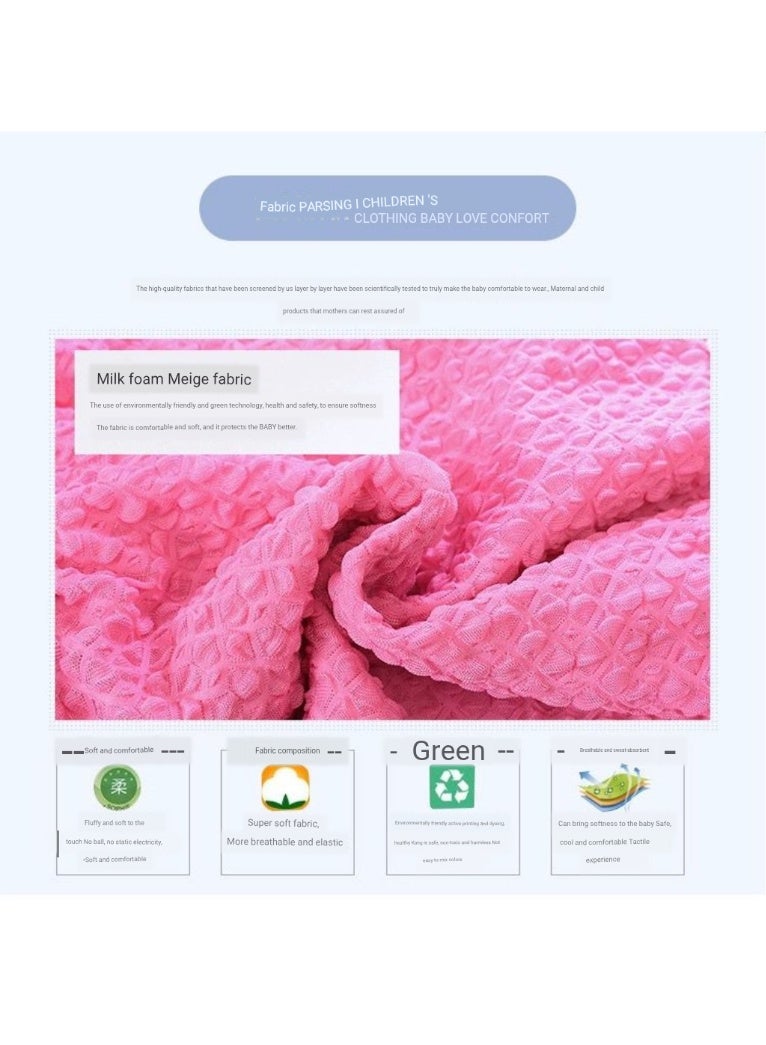 A.M Baby butterfly wings sling  clothes for girls summer thin 100-day romper newborn full moon jumpsuit - Image 4