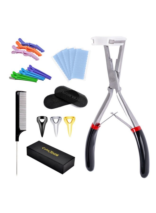 coloryoung Oloryoung Tape In Pliers Professional Flat Surface Sealing Hair Extension Plier Tools For Tape In Hair Extension Tape In Tools For Hair - Image 2