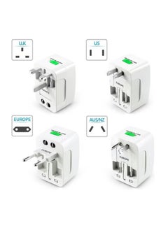 Generic Travel Adapter, Universal European Adapter, International Wall Charger Plug for Asia, Europe, UK, Australia, USA  - Image 2