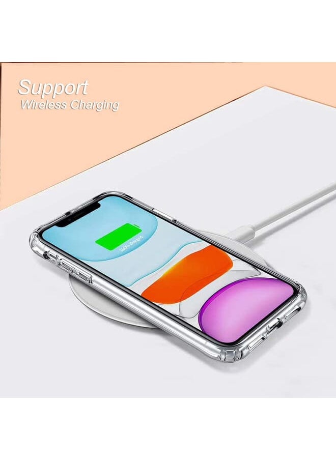 NuSense Nusense Crystal Clear Case For Iphone 12 Mini Anti-Dust Shockproof Cover, Tpu Bumper With Acrylic Back Reinforced Edges  - Image 2