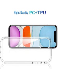 NuSense Nusense Crystal Clear Case For Iphone 12 Mini Anti-Dust Shockproof Cover, Tpu Bumper With Acrylic Back Reinforced Edges  - Image 3