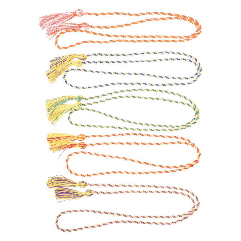 5Pcs Graduation Bachelor Hat Tassel Pendants Academic Graduation Tassels - Image 1