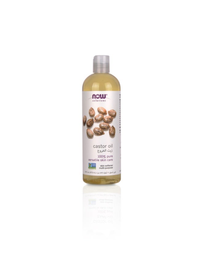 now 2pcs Castor Oil Pure 100%, Versatile Skin Care - 473 Ml - Image 2