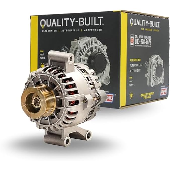 QUALITY-BUILT Premium New Alternator 15542N - OE Compatible with Select 2005-2018 Lexus/Toyota (Avalon,ES350,Highlander,RX350,Venza) - Image 1