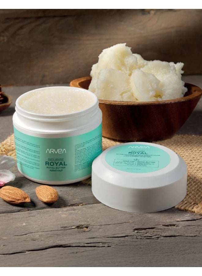  اريفيا الزبدة الملكية للجسم ,والشعر والأظافر 50 مل - Image 1