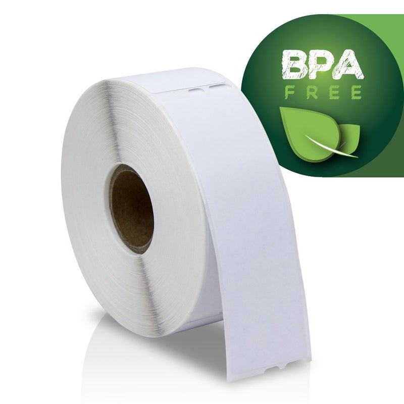 OfficeSmartLabels 1-1/8 x 3-1/2 inch Address Labels, Compatible with 30252 Labels (1 Roll / 350 Labels Per Roll) - Image 4