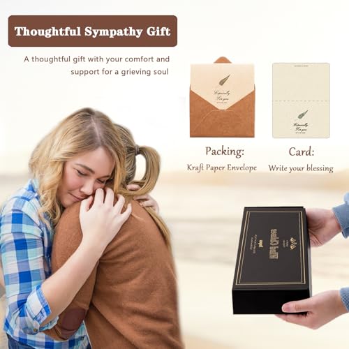 Soopau Sympathy Gifts for Loss of Loved One, 30" Metal Memorial Wind Chimes for Loss of Mom Dad, Windchimes in Memory of A Loved One, Bereavement Condolences Gift - Image 3