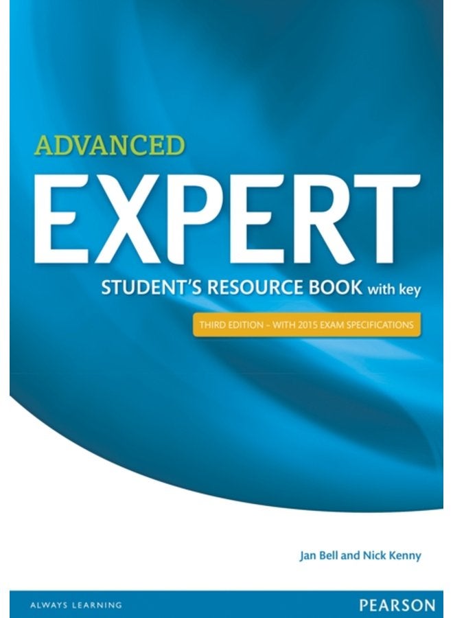 Expert Advanced 3rd Edition Student s Resource Book with Key - Paperback